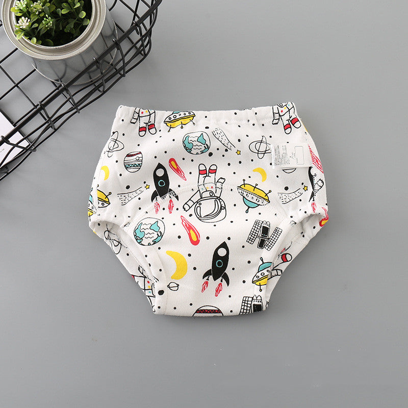 Bebixi Newborn Washable Cotton Training Diaper Pants