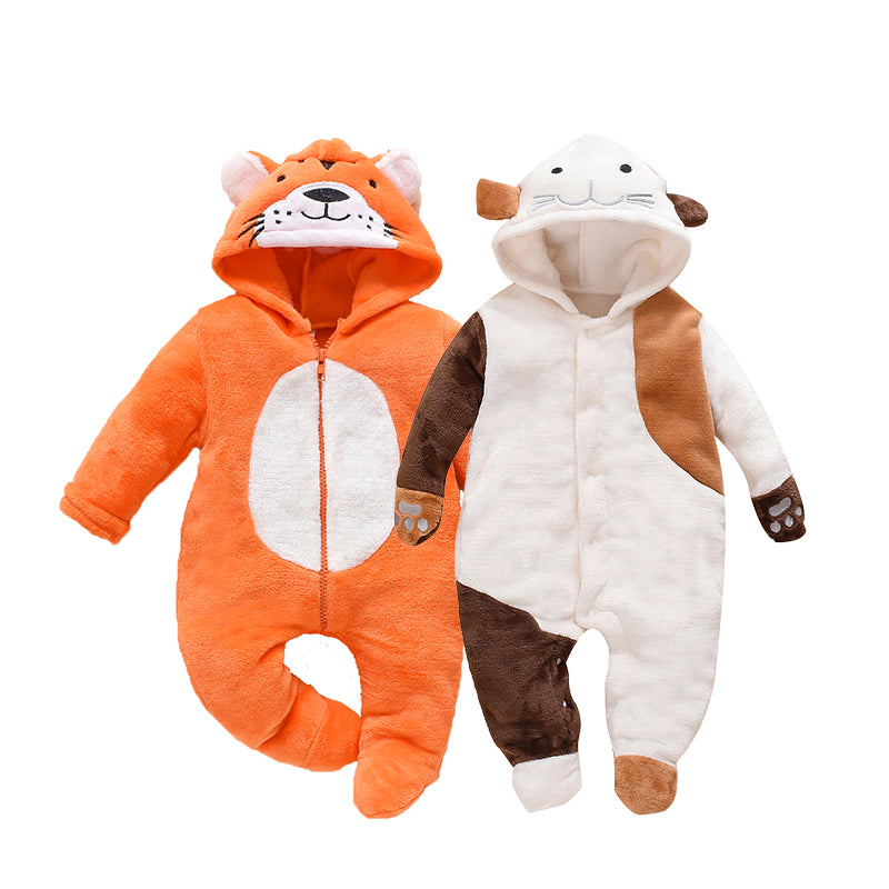 Bebixi Warm Velvet Baby Romper and Sleeping Bag