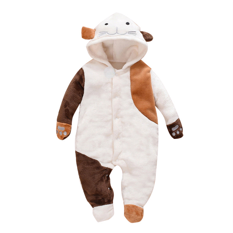 Bebixi Warm Velvet Baby Romper and Sleeping Bag