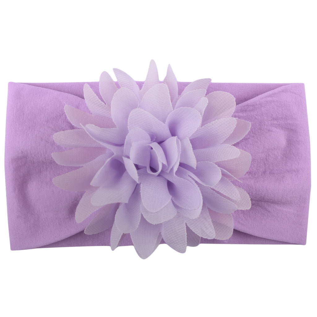 Bebixi Creative Chiffon Flower Princess Baby Headband
