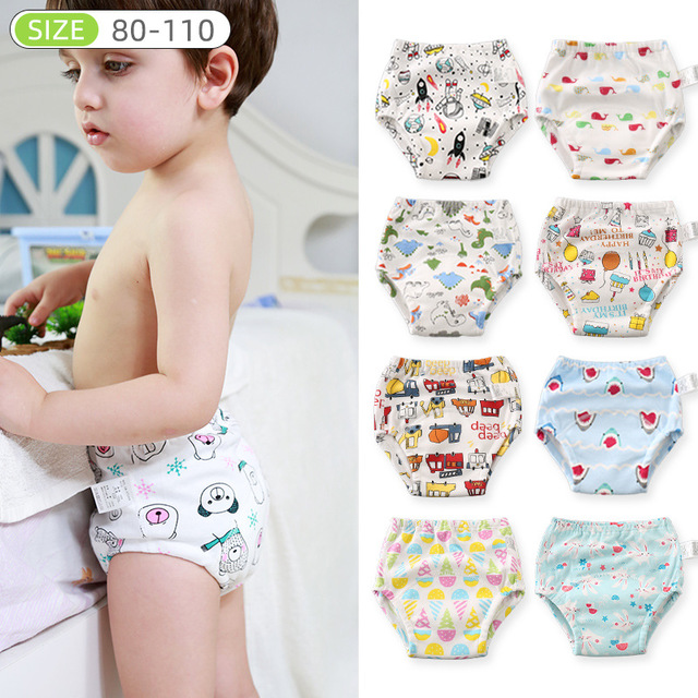 Bebixi Newborn Washable Cotton Training Diaper Pants
