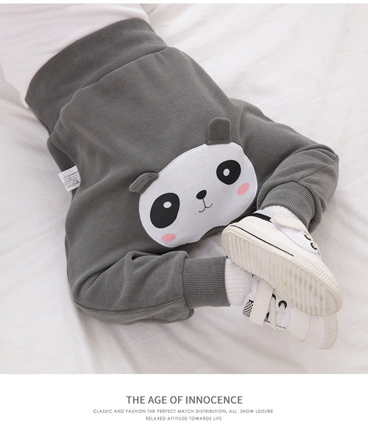 Bebixi Baby Thin Cotton Stripe Leggings for Spring Autumn