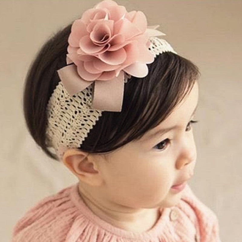 Bebixi Baby Lace Flower Headband