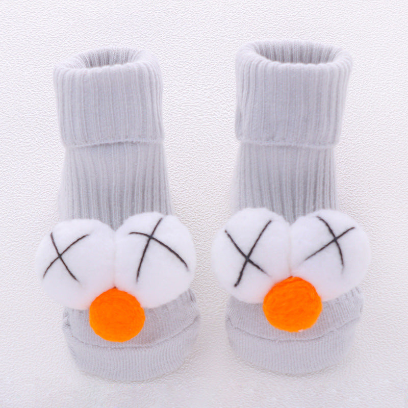 Bebixi Cotton Breathable Floor Socks for Children