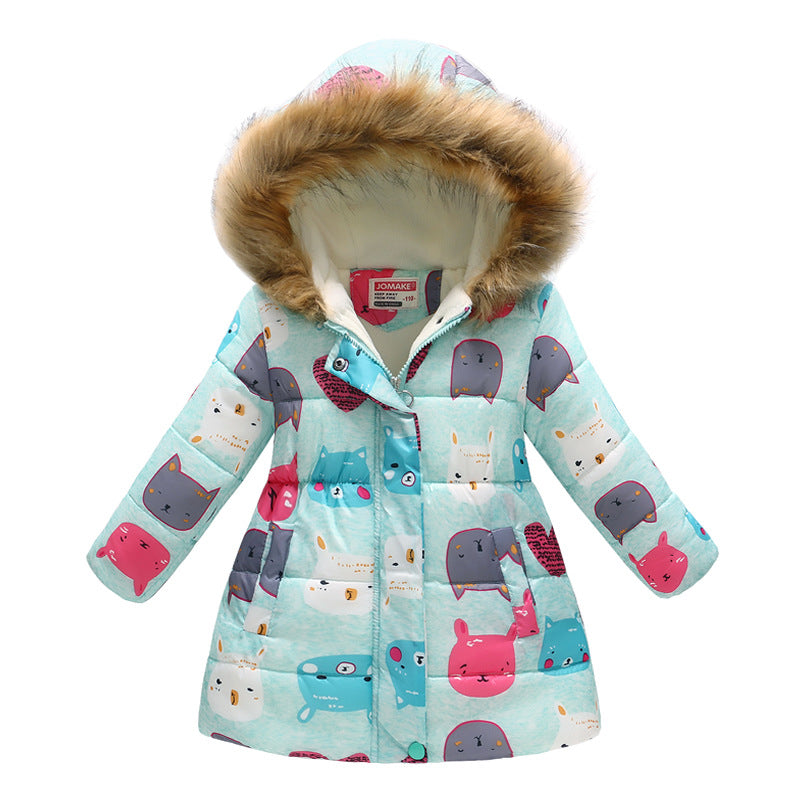 Bebixi Cotton-Padded Winter Jacket for Children