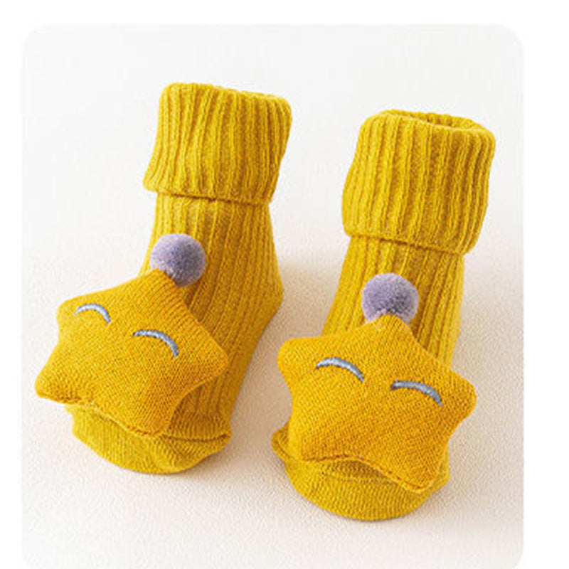 Bebixi Cotton Breathable Floor Socks for Children